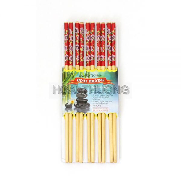 Đũa tre 10 đôi bông