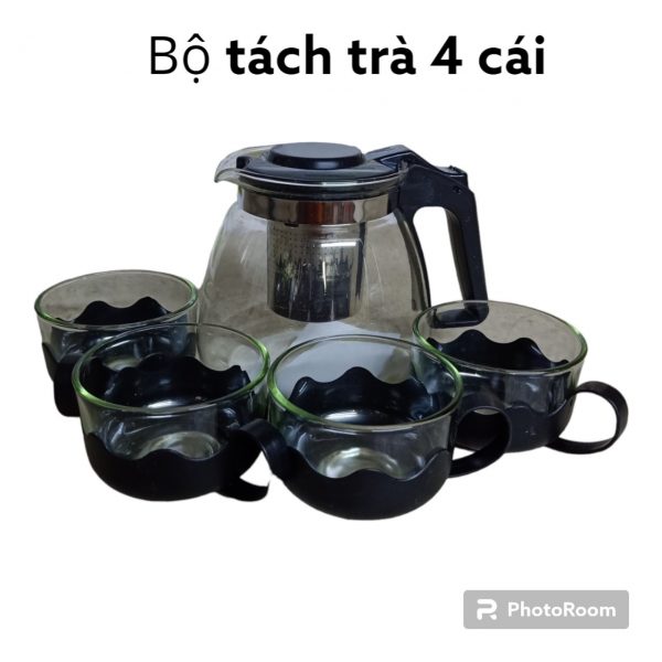 bộ tách trà 4 cái