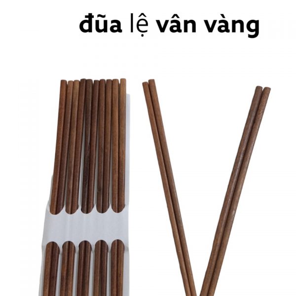 đũa lệ vân vàng