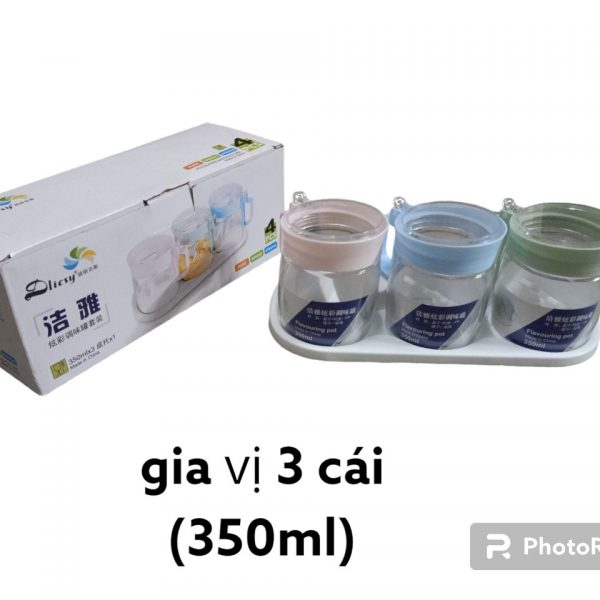 gia vị 3 cái ( 350ml)