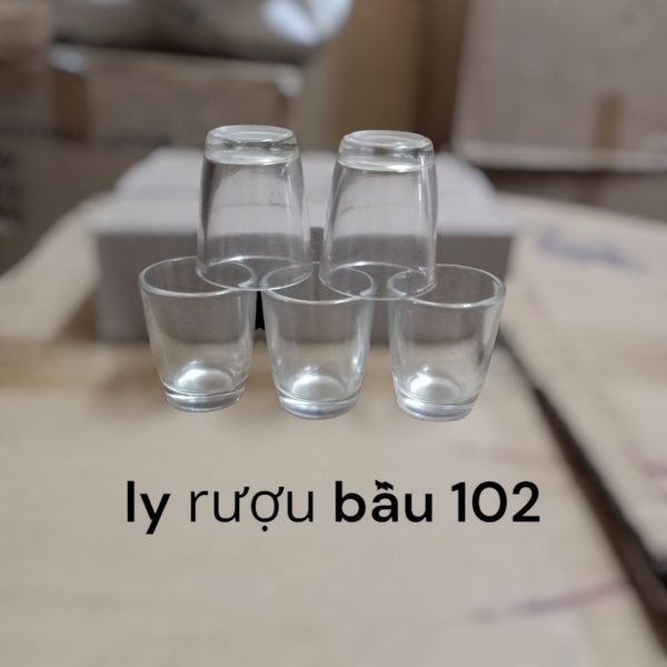 ly rượu bầu 102