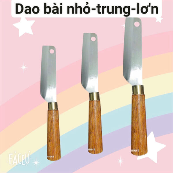 dao bài ( nhỏ-trung-lớn)